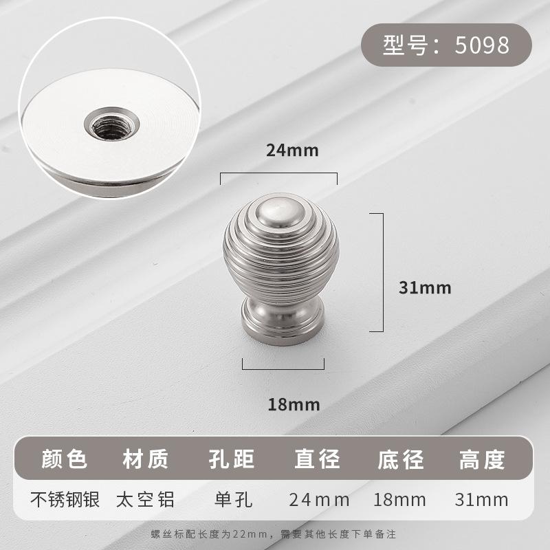 Simplicity Hardware Handles Drawer Cabinet Furniture Kitchen Handles for Cabinet Knob Door Drawer Furniture Kitchen Knob Golden