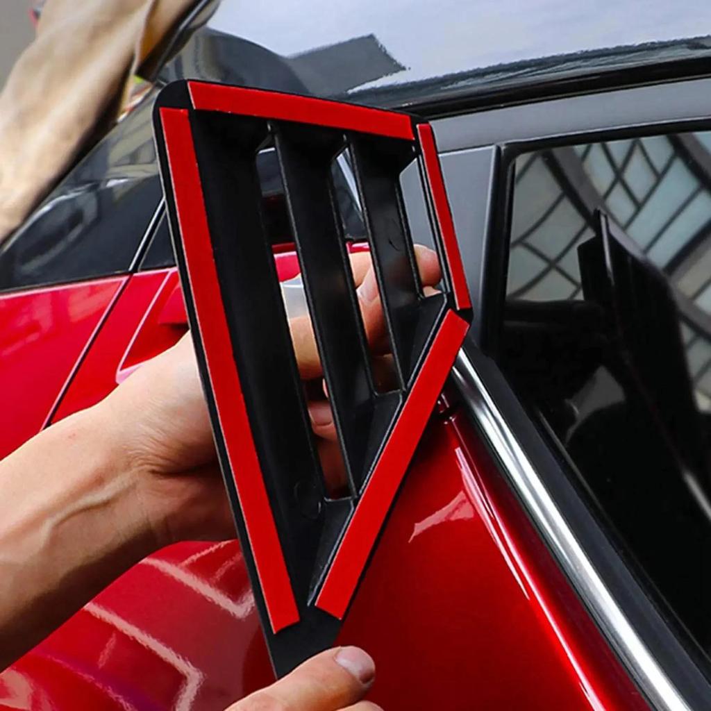 Toyota CHR IZOA Carbon Fiber Rear Triangle Window Decorative Sticker