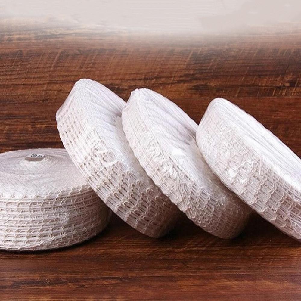 1/2/3 Metri Plasă de Bumbac pentru Carne Plasă pentru Șuncă și Cârnați Instrument de Gătit Carne Sfoară de Măcelar Rulou de Cârnați Cârnați Hot Dog Ambalaj
