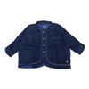 Unisex 45R Short Collar Bolero Denim Jacket
