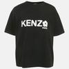 Kenzo Black Boke Flower Printed Cotton Knit TShirt XL Unisex T-Shirt