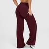 Women's High-Waist Wide-Leg Yoga Pants - Loose Fit, No Visible Lines, Ideal for Outdoor Activities