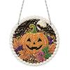 Halloween Round Hanging Ornament with Decoration 1919 cm