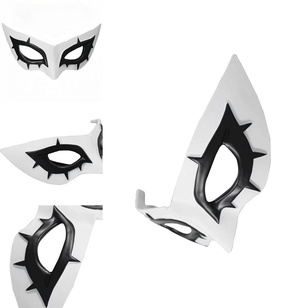 Amamiya Ren Halloween Halvmask Med Rolig Design För Kostymfester Och Cosplay-Evenemang