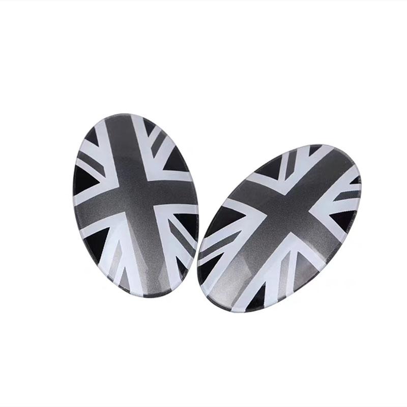 2PCS Car Gear Shift Cover Stickers Decals Styling Modification Accessories For MINI Cooper F56 F55 F54 F57 F60 COUNTRYMAN