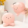 Takopi Plush Toy Cute Pink Plush Doll For Girls Tsundere Expression Kawaii Animal Dolls Birthday Gift Pendant Christmas Gifts