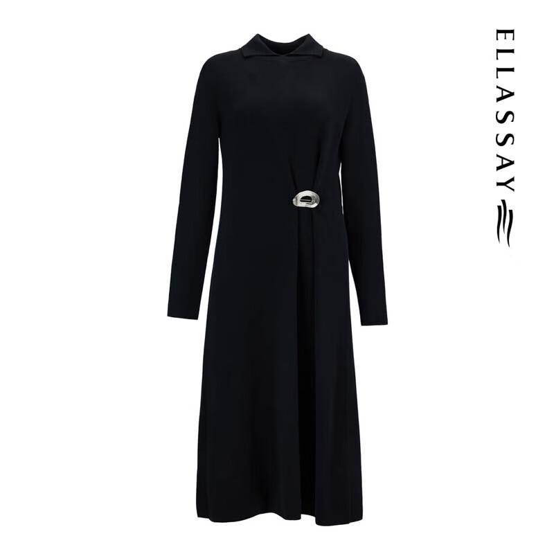 ELLASSAY Slim-Fit Knitted Dress