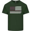 Breast Cancer Awareness USA Flag Unisexs Light Cotton TShirt