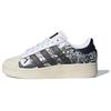 Star Wars X Nanzuka X Superstar XLG R2-D2 and C-3PO Unisex Sneakers White Cloud-White Core-Black IF9249
