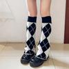 Gothic Cross Leg Warmers Punk Style Leg Cover Socks Female Fashion Boot Cuffs  Y2K Fashion