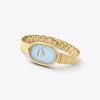 Breda Women's Jane Analog Watch Gold and Blue Mother of Pearl 1741C