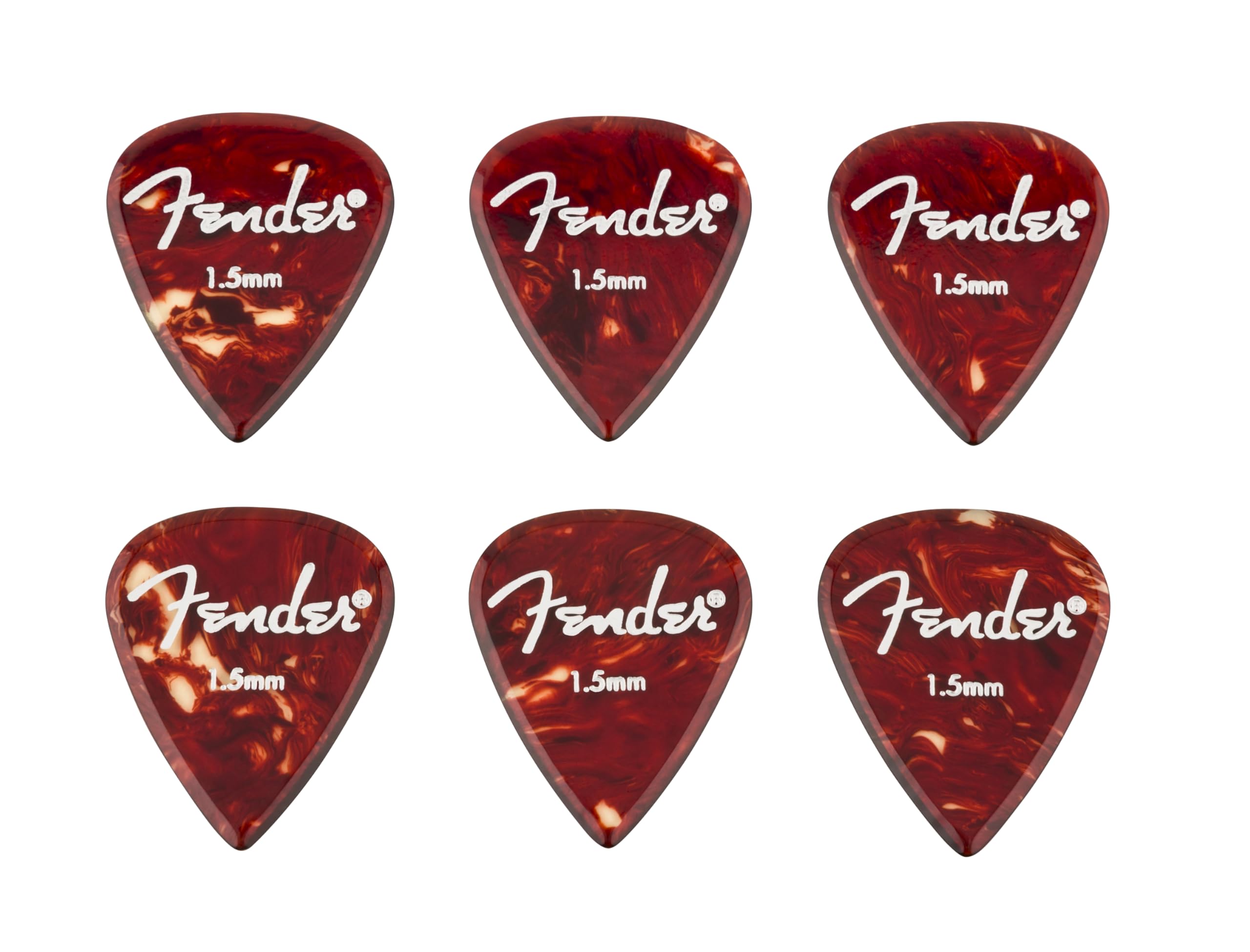 

Fender Медиаторы Aero Acrylic Medium 6 штук 6-count 1,5 мм [Набор медиаторов]