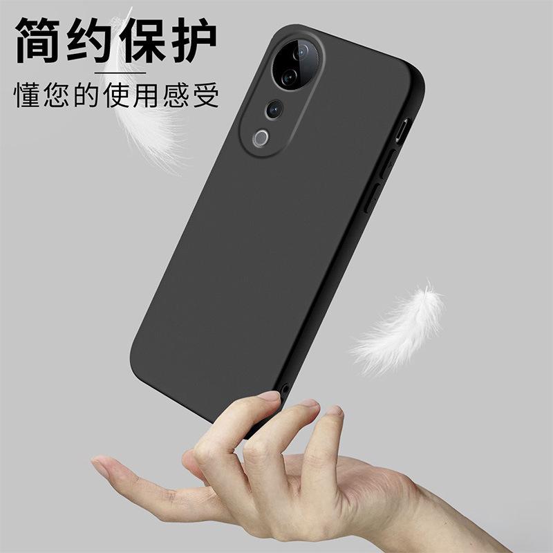 Applicable To Vivos11pro Mobile Phone Case Protective Case Liquid Soft Silicone All-inclusive Anti-drop Male and Female Shell