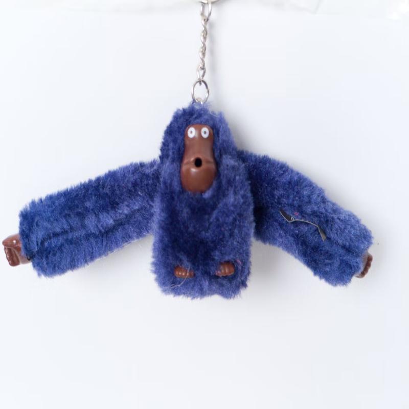 Cute Long-Tailed Monkey Key Chain Cartoon Cute Monkey Keychain Plush Toy Doll Bag Accessories Gift For Children