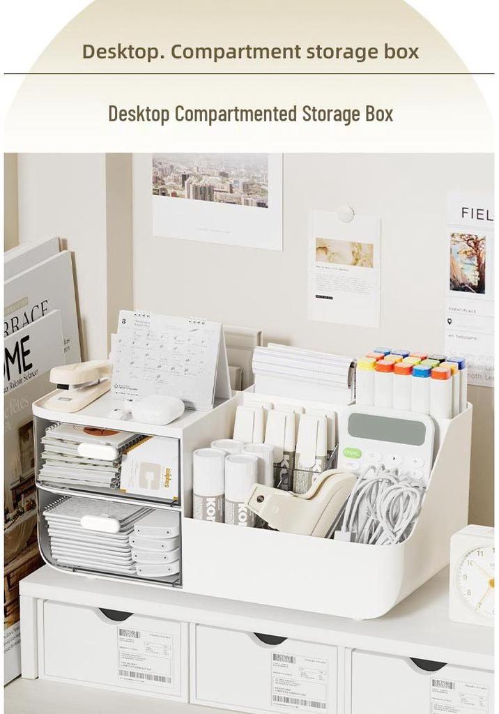 Cute Desktop Storage Box & Office Organizer