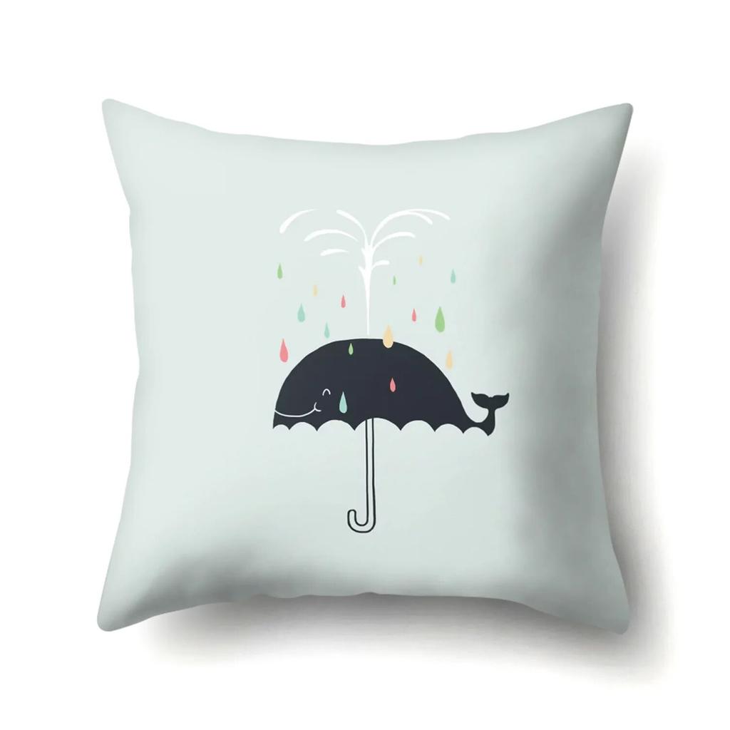 Husă de pernă cu animale cu fructe Husă de pernă pentru birou