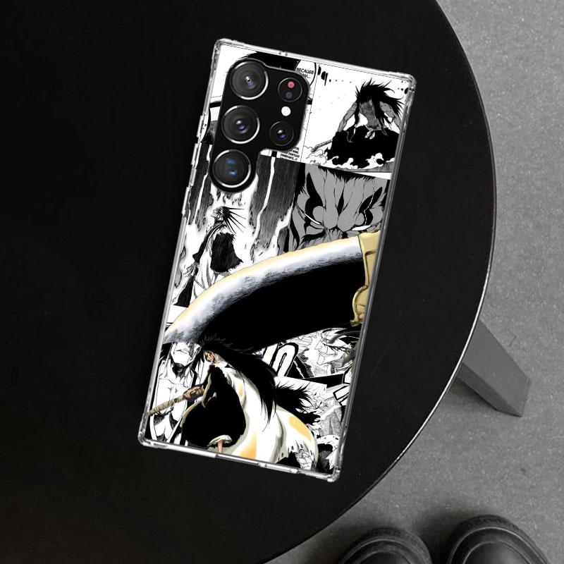 Zaraki Kenpachi Bleach Phone Case Cover for Samsung Galaxy S26 S25 Edge S24 S23 Ultra S22 Plus S21 FE S20 + Art Customized Funda