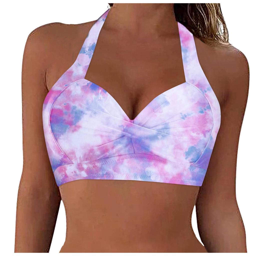 Women's European and American Swimwear: Sexy Print Bikini In 18 Colors