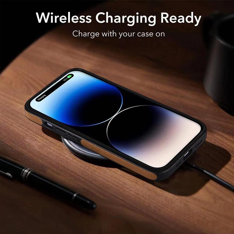 Artificial Leather Mobile Phone Cases with Kick Stand for iPhone 16 15 14 Plus 13 12 11 Case Trending Products 2025 New Arrival