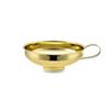 Golden Wide Mouth Stainless Steel Funnel Mini Kitchen Tool for Oil Wine Bottles Food Grade Small Metal Gold Funnel
