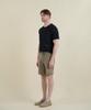 PANICALE Black Vintage Washed T-Shirt (Type A)