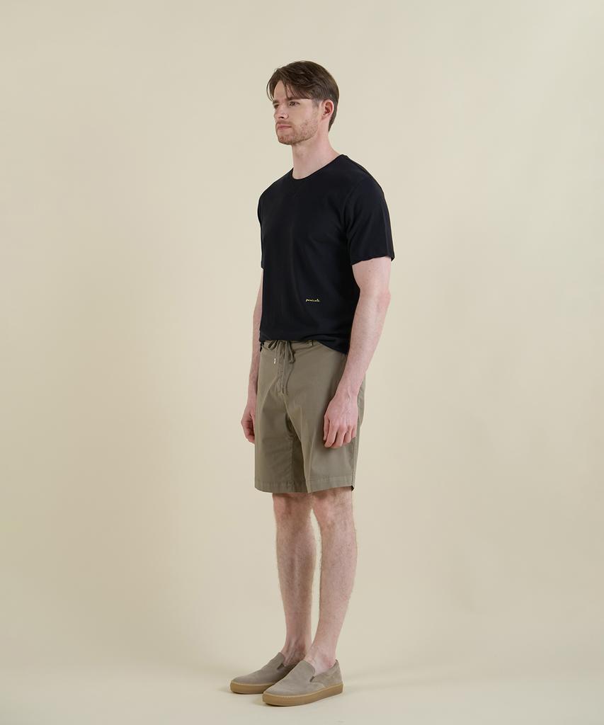 PANICALE Black Vintage Washed T-Shirt (Type A)