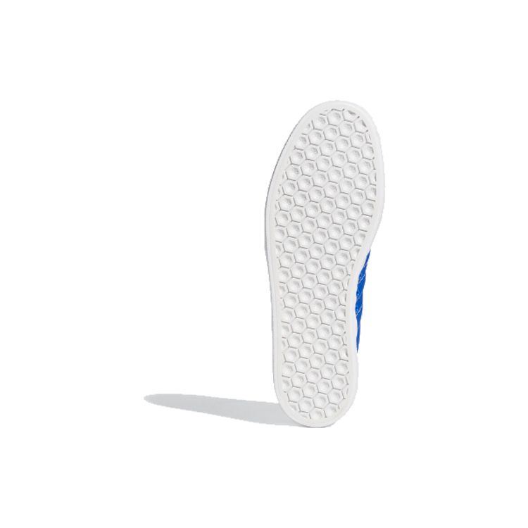 Adidas Originals 3MC Vulc Bequeme Rutschfeste Leichte Low-Top Skate Schuhe Unisex Sneaker Blau Weiß EG8545