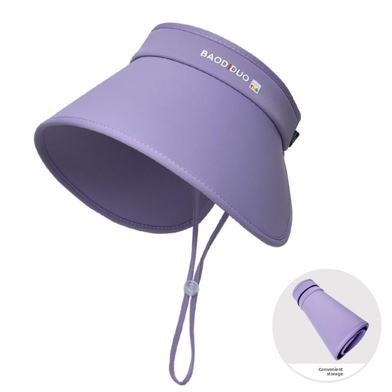 Breathable Ice Silk Sun Hat With Large Brim For Women Outdoor Sun Protection