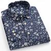 New In Shirt Plus Size 7XL Long-sleeve Shirts for Men 100%cotton Oxford Slim Fit Formal Plain Shirt Fashion Korean Plaid Clothes