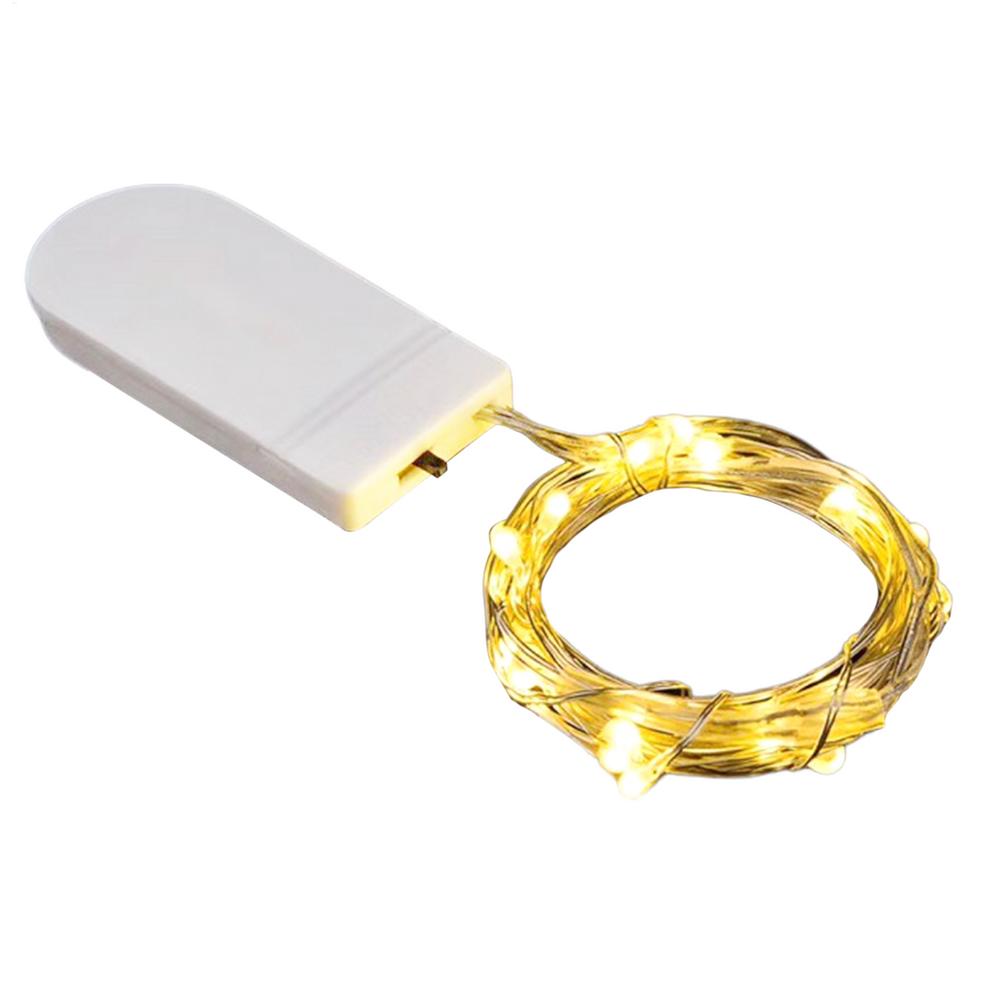 1pcs LED String Lights Battery Powered Colored Atmosphere Fairy Garlands Light For Outdoor Room Wedding Party Festival Decors