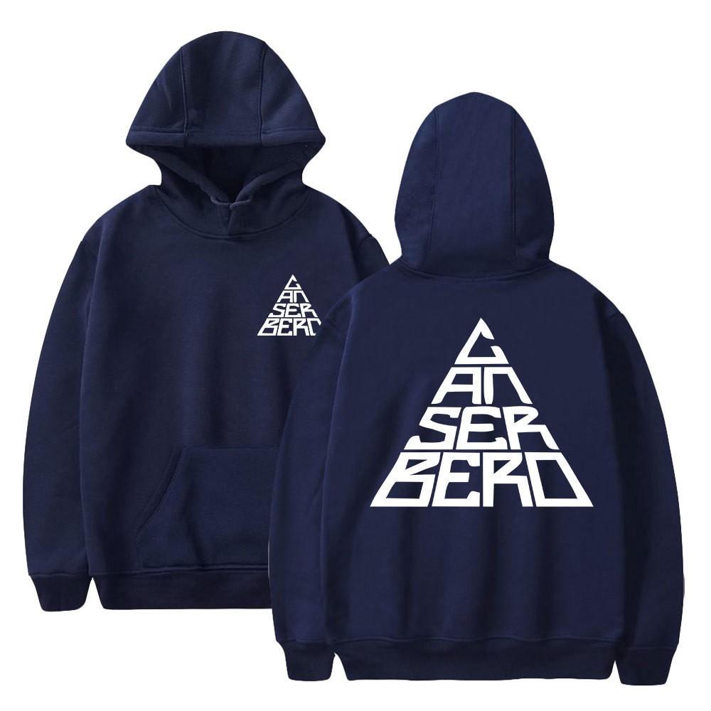 2025 Cross border E-commerce European and American Fashion Men's and Women's Same Style Printed Canserbero Hoodie Sweatshirt