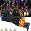 8 Modes Solar LED String Lights 50/100 LEDs, Waterproof Fairy Lights for Outdoor Garden Christmas Party, Wedding Decoration