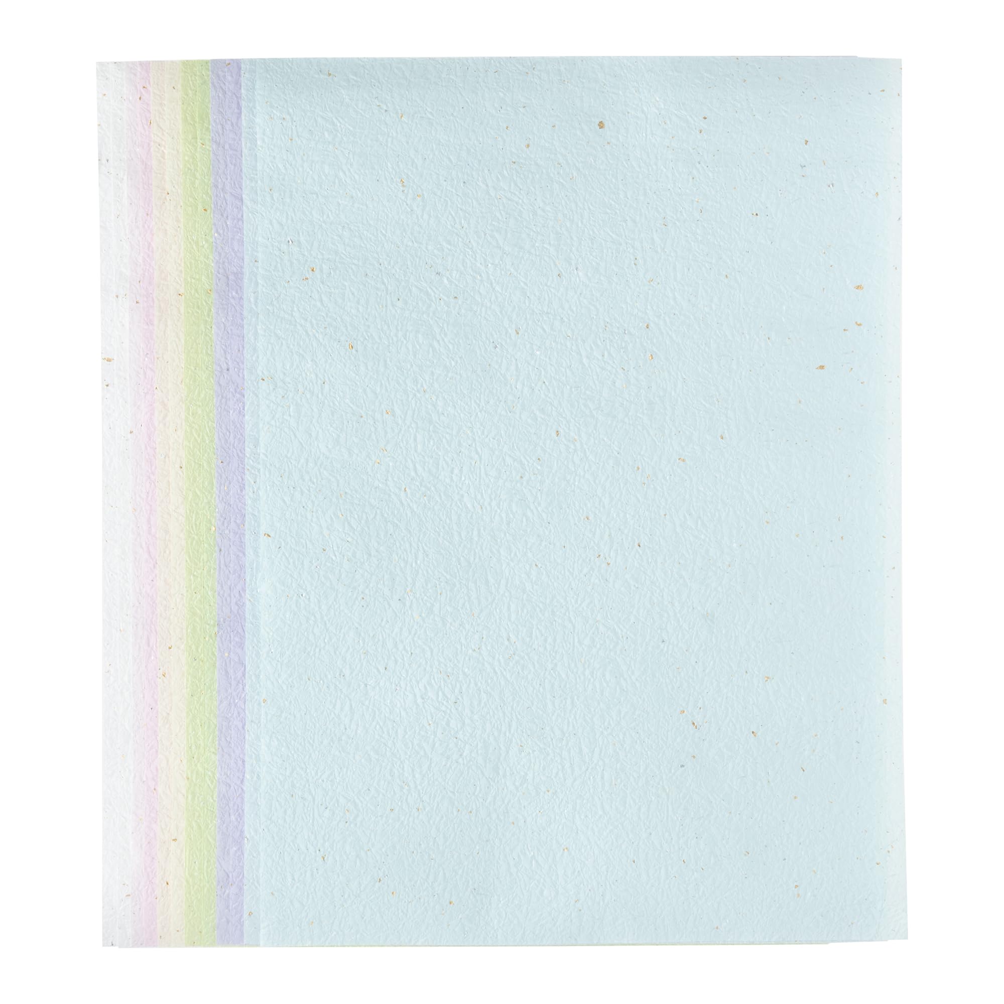 

Kawasumi Washi Japanese Pastel Light Momi Washi Paper with Gold and Silver Large 38 x 52 6 12 Sheets Paper, Colors, Colors, Sprinkles, Size, Approx.