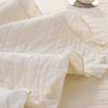 French Pure Cotton Sofa Cover With Lace Exquisite Dust-Proof Non-Slip Sofa Cushion For Four Seasons Soft Breathable Home Decor