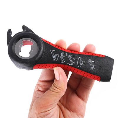 5 In 1 Multi-function Can Opener Stainless Steel Can Jar Bottle Opener Beer Good Kitchen Gadgets Bar Bar Drinking Accessories