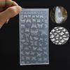 3D Silicone Nail Art Carving Mold Dragon Phoenix Butterfly Design Nail Mould Stamping Plate DIY Manicure Tools