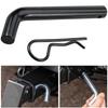Bath&bath TR1220 Hitch Pin Locking Pin Trailer Hitch Hitch Member Fits 2" Square 2.5" Square 40mm Square Black