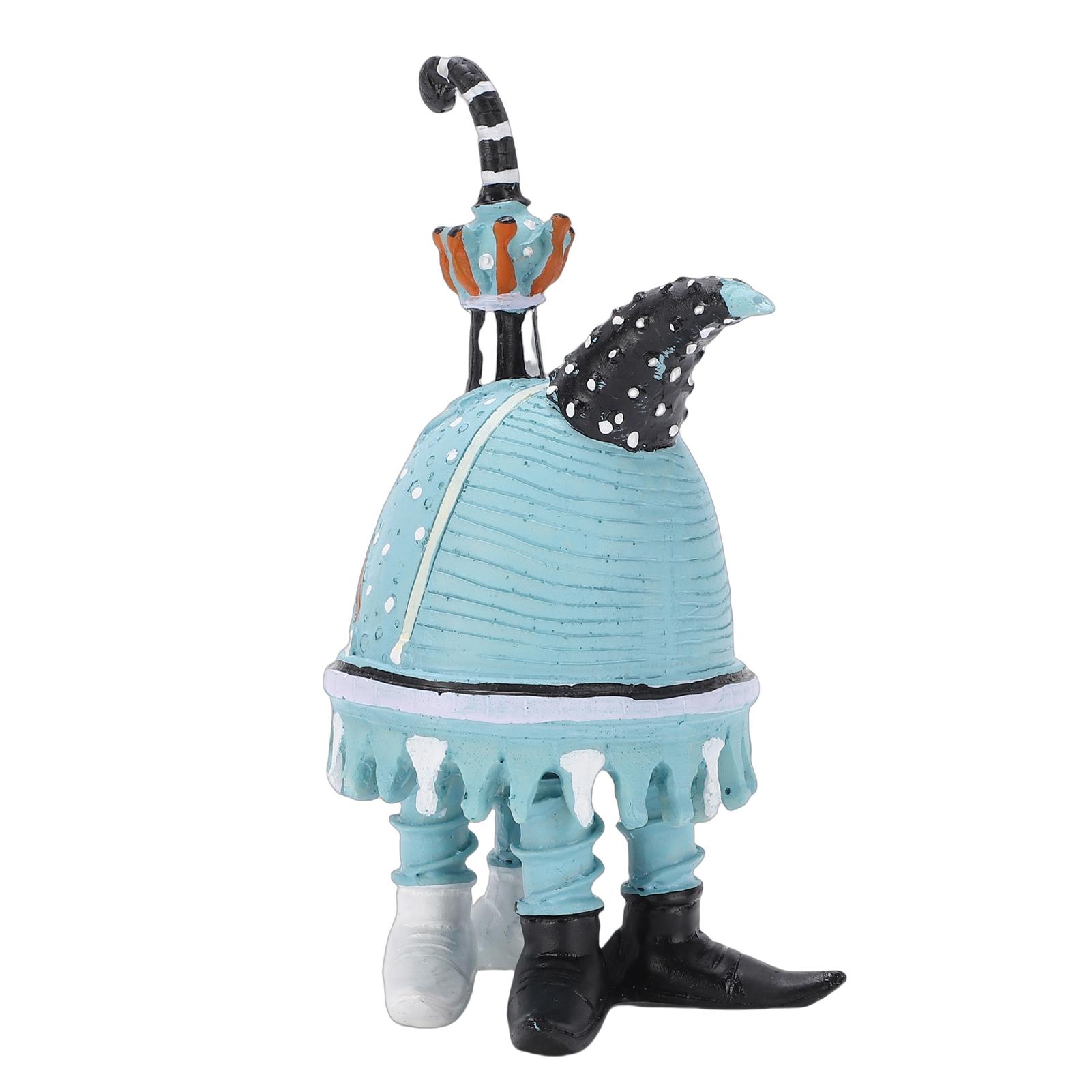 

Solid Teapot Sculpture Resin Vintage Abstract Teapot Art Statue Desk Ornament for Bookshelf Coffee Table Living Room синій