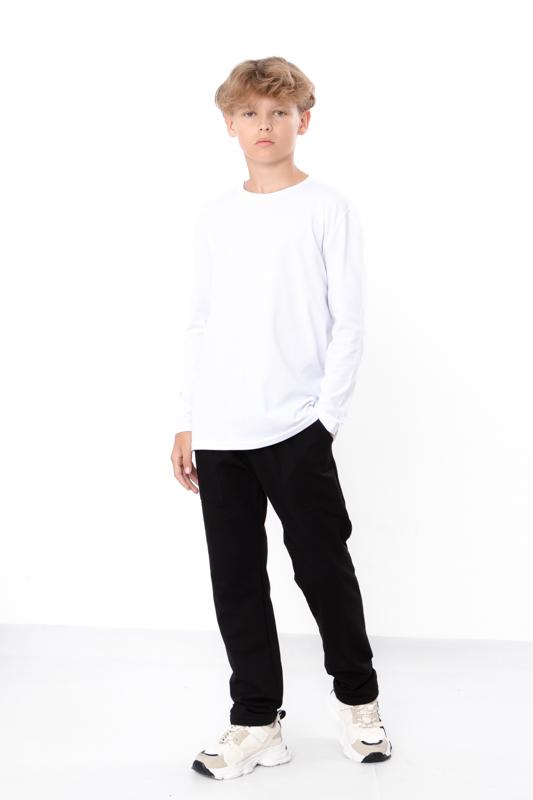 

Pants (boys) – Cotton Knit, Loose Fit & Comfort, Any season, 6484-057 HC 140 чорний