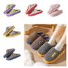 Thickened Warm Cotton Slippers Unisex Indoor Home Slippers For Winter