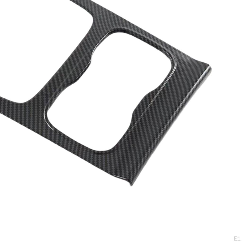 Gear Shift Frame Cover Trim Decoration Interior Carbon Fiber Replaces Spare Parts Accessories