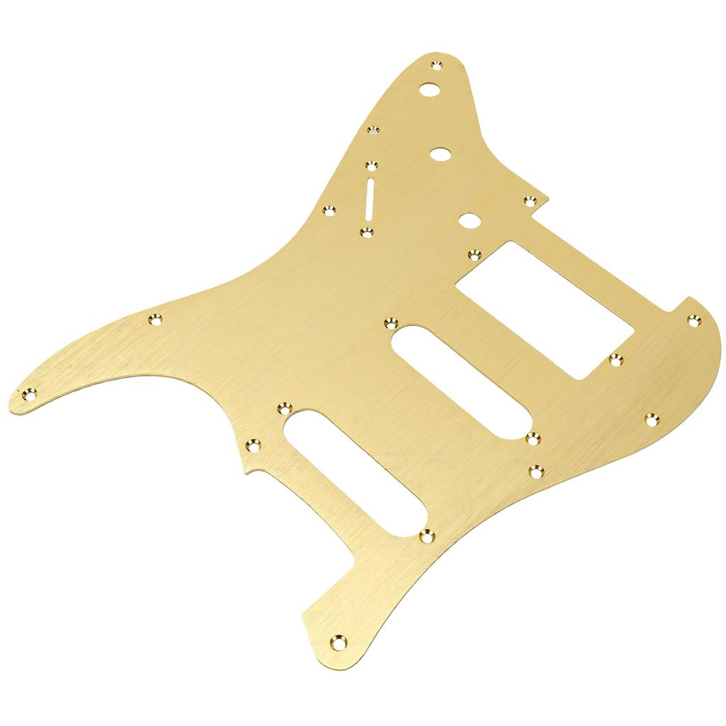 Aluminum Alloy Pickguard Fit for ST Electric Guitar 11 Hole 1.5mm Thick Scratch Plate Pick Guard