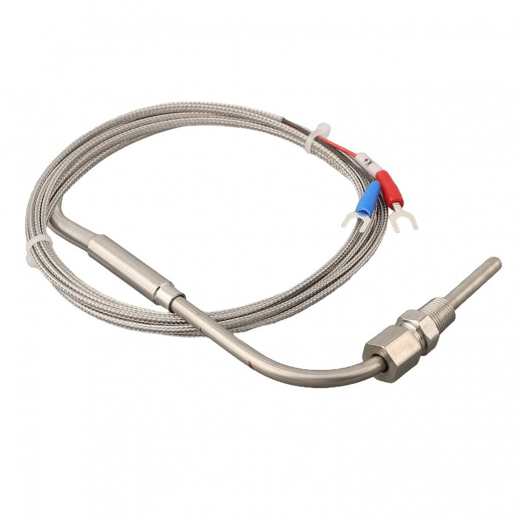 NPT Exhaust Probe K Type Thermocouple Adjustable Length Cable Inner Insulation