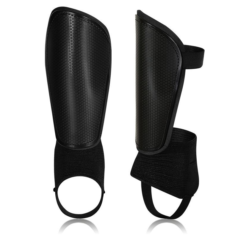 Professional Adult Shin Guards with Ankle Protection and Honeycomb Calf Inserts for Football, Kids Knee Pads Included