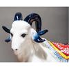 Ceramic Sheep Ornament Wine Cabinet Twelve Zodiac Sheep Porcelain Home Living Room Decoration Crafts