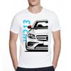 Hipster Classic Tops Vintage W213 E63 W204 C63 Car Print T-shirt Men Summer Casual Hip Hop stre