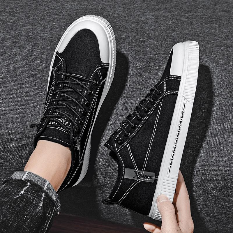 Fashio Men Casual Shoes Comfortable Canvas Shoes Lightweight Walking Sneakers Breathable Board Shoes Driving Shoes Zapato Hombre