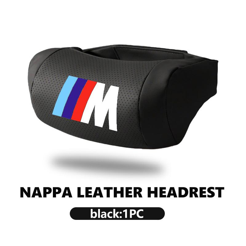 

Car Accessories Seat Headrest Auto Logo Neck Pillow For BMW M Performance E36 E46 E60 E90 E91 E92 E93 F30 F20