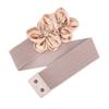 Floral Wide Elastic Belt Chic Ladies Dress Cummerbands  Skirt Dress Coat Decor Accessories