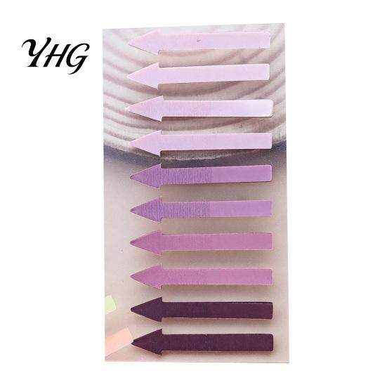 Study Supplies for School Arrow Index Tab Stickers, Translucent PET Page Markers, Student Note Organization Colorful Sticky Flags Organizing Book And
